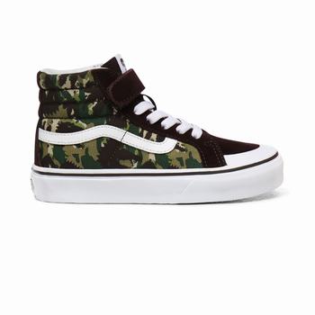 Gyerek Vans Animal Camo Sk8-HI Reissue 138 V Magasszárú Cipő VA3082615 Camo Barna/Fehér